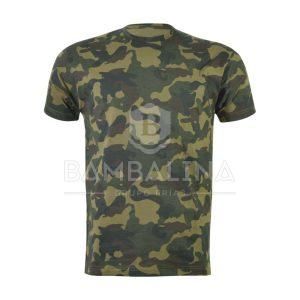 Camiseta Camuflaje Clásico Boscoso