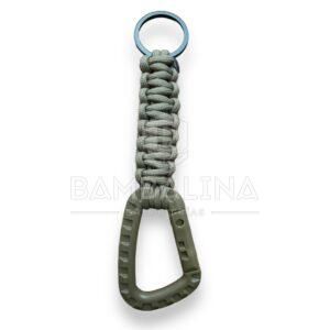 Mosquetón Paracord Coyote