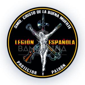 Pegatina Cristo Legión