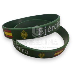 Pulsera Goma Ejército de Tierra