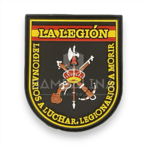 Parche Legión Escarapela Lema PVC
