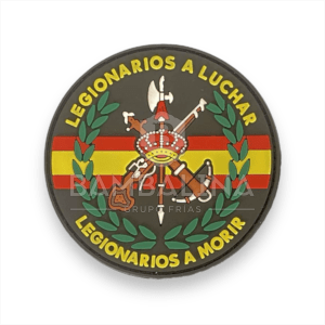 Parche Legión Redondo Lema PVC