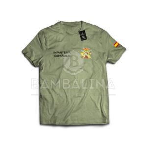Camiseta Infantería Verde