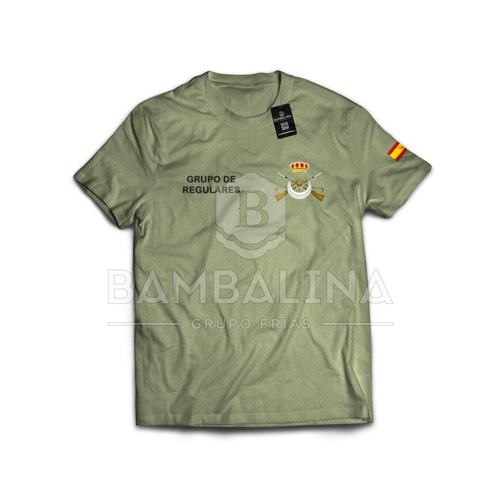 Camiseta Regulares Verde