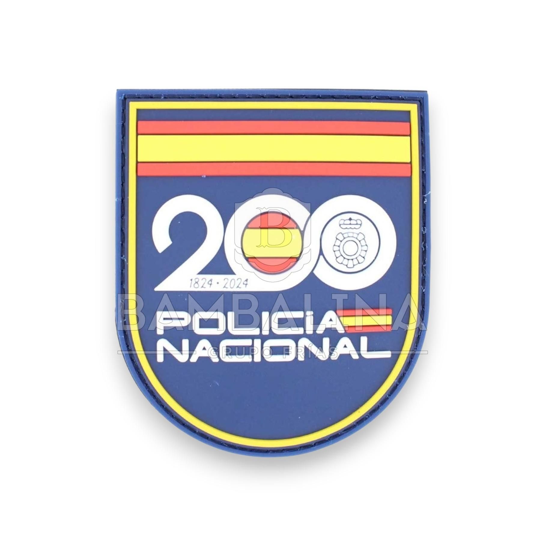 Parche 200 años Policía Nacional CNP PVC
