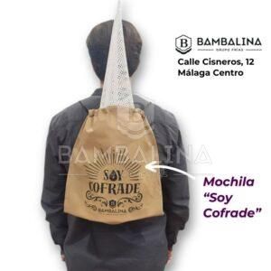 mochila cofrade semana santa bolsa saco